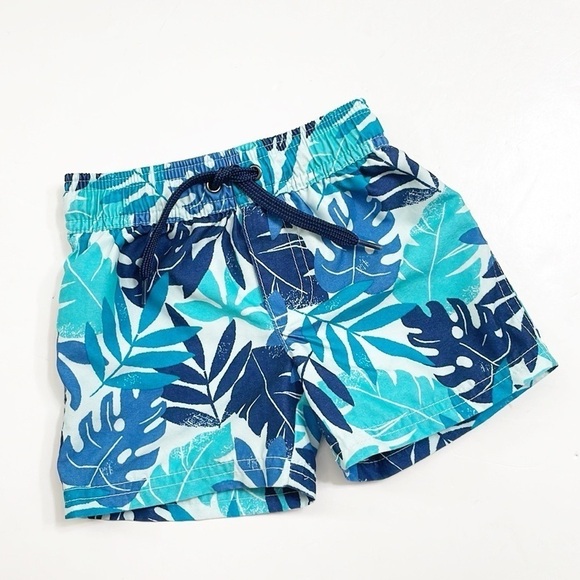 Carter's baby boys tropical print swim trunks - Picture 1 of 3